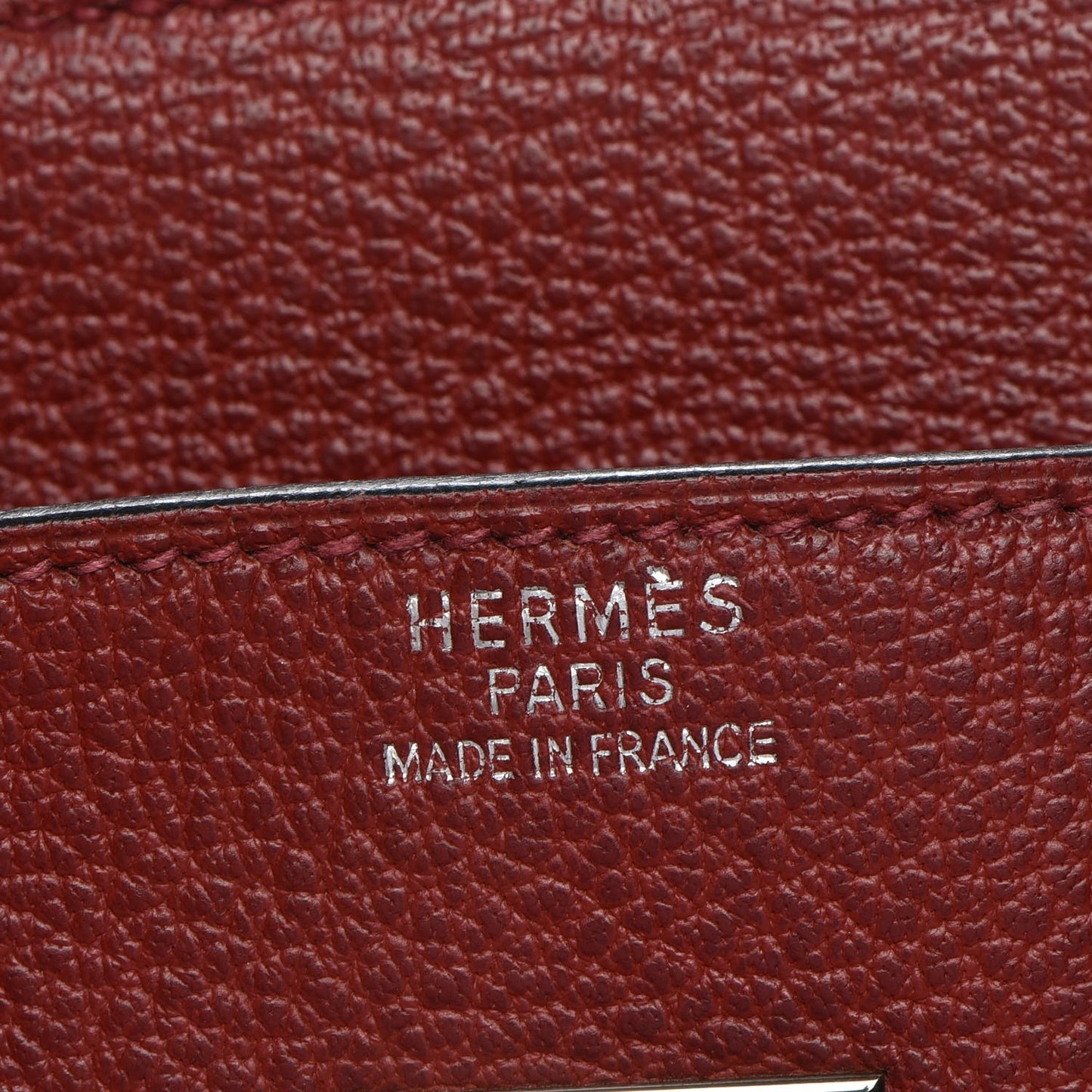 Buffle Skipper Birkin 35 Rouge H