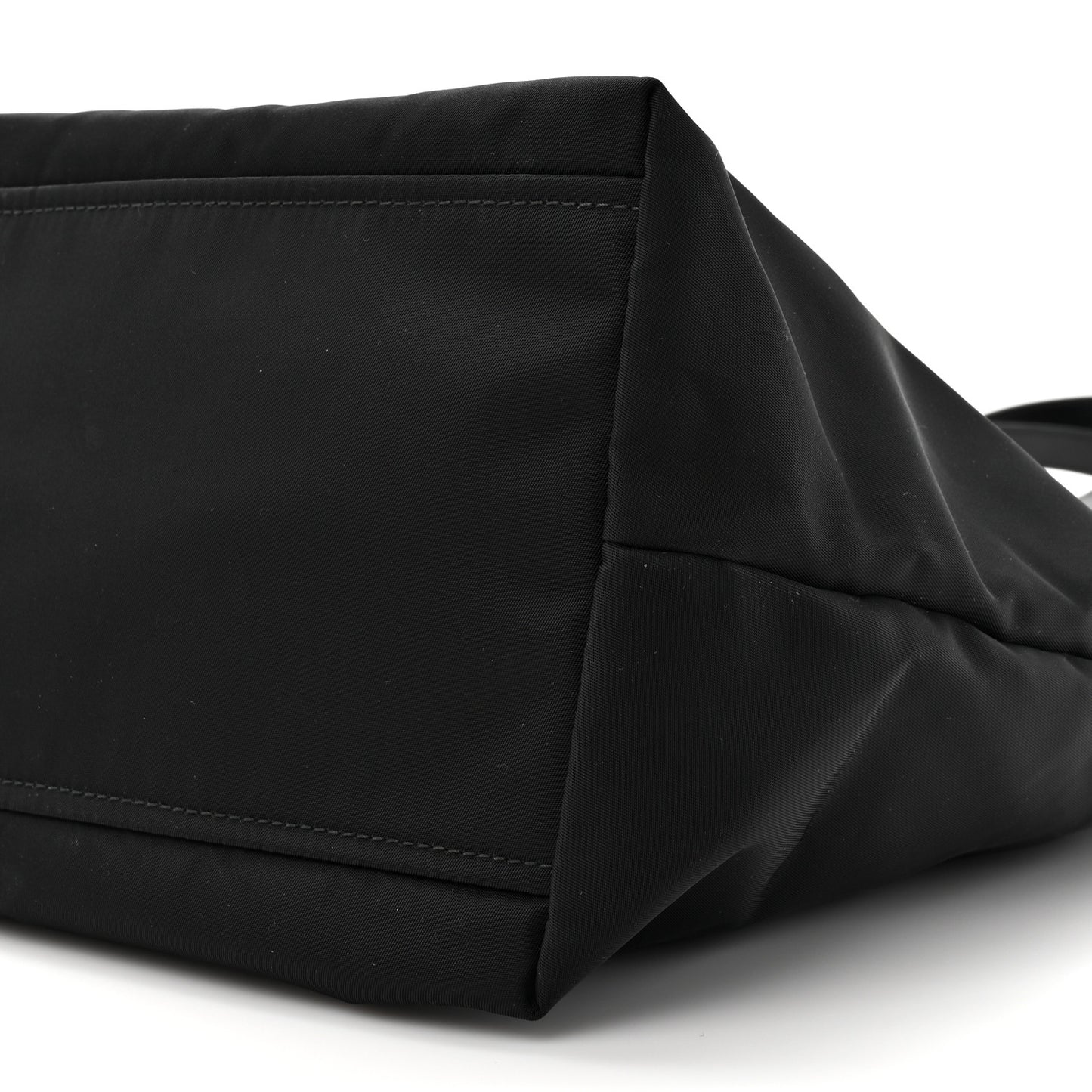 Tessuto Nylon Saffiano Vela Tote Black
