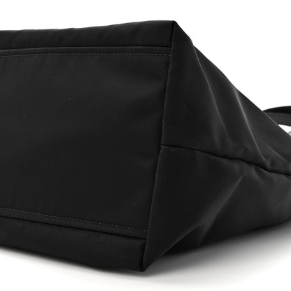 Prada Tessuto Nylon Saffiano Vela Tote Black 8 of 11