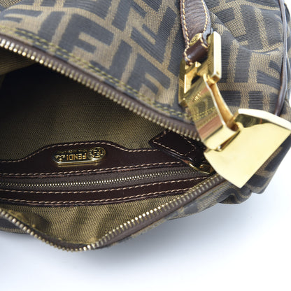 Fendi Zucca Shoulder Bag Tobacco 4 of 10
