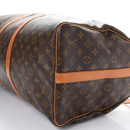 Louis Vuitton Monogram Keepall Bandouliere 55 18 of 19