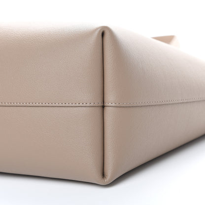 Saint Laurent Calfskin Large Shopping Tote Taupe 10 of 10