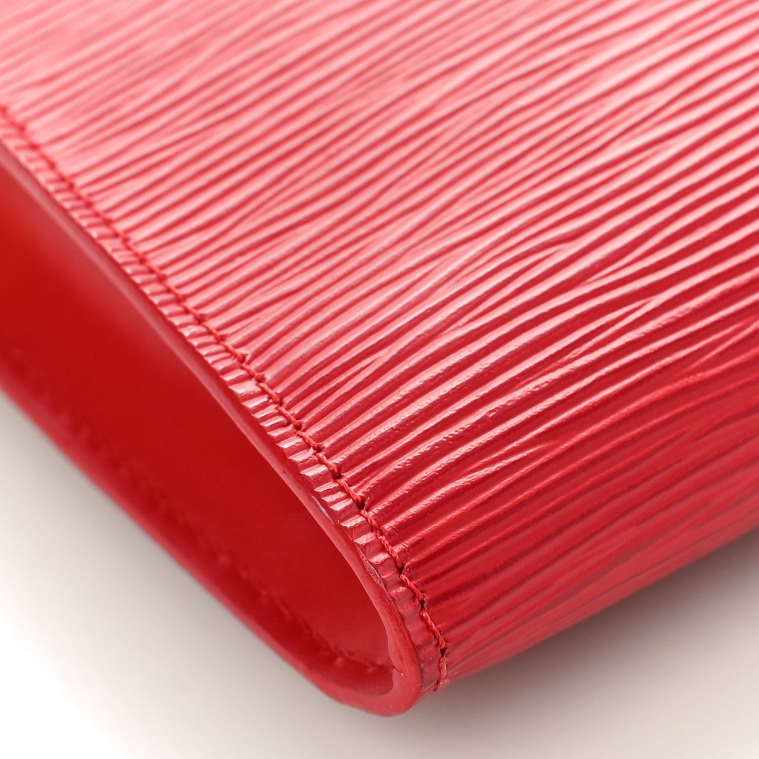 Louis Vuitton Epi Pochette Accessories 21 Castillan Red 9 of 10