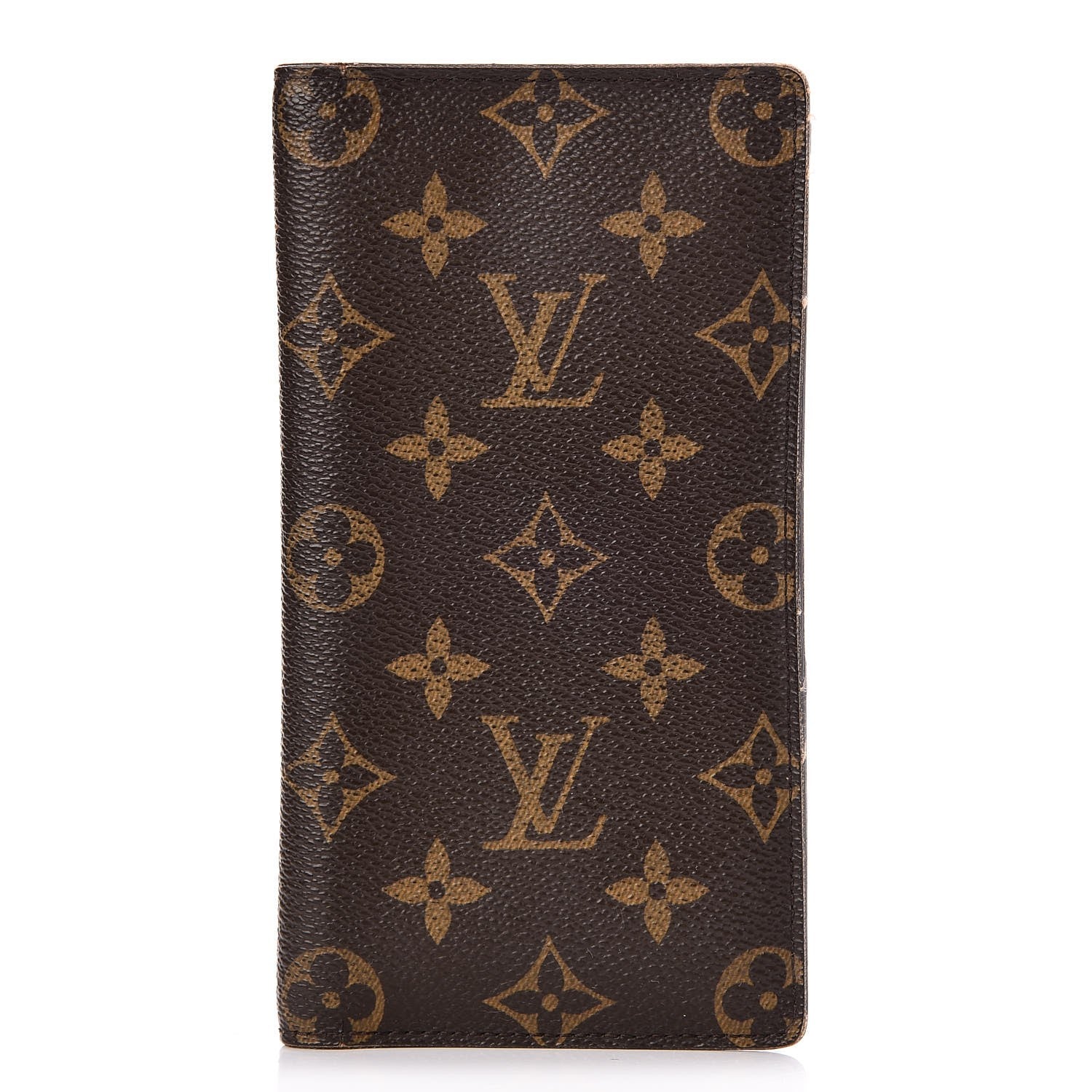 Louis Vuitton Monogram Porte Valeurs Checkbook Wallet 1 of 10