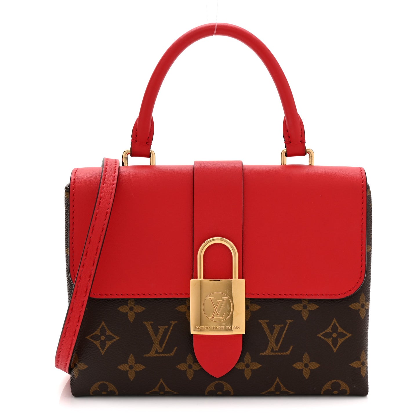 Monogram Locky BB Coquelicot