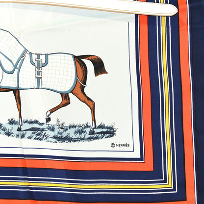 Hermes Silk Couvertures Et Tenues de Jour Scarf 90 2 of 3