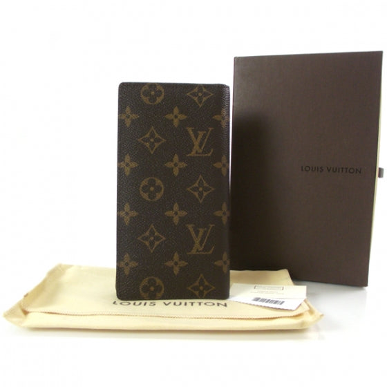 Louis Vuitton Monogram Porte Valeurs Checkbook Wallet 2 of 2