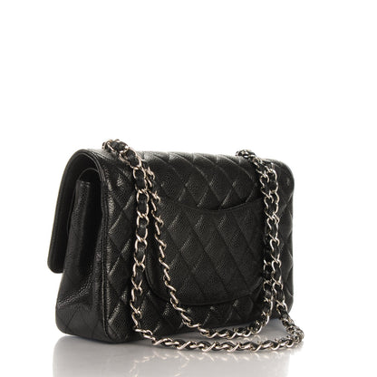 Chanel Caviar Quilted Medium Double Flap Black 3 of 11