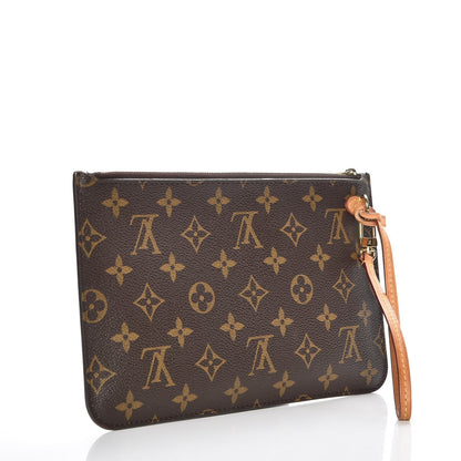 Louis Vuitton Monogram Neverfull MM GM Pochette 3 of 8