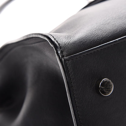 Saint Laurent Smooth Calfskin Small Monogram Cabas Black 15 of 18