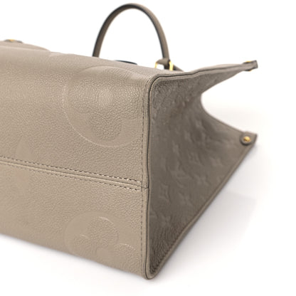 Louis Vuitton Empreinte Monogram Giant Onthego MM Tourterelle 8 of 8