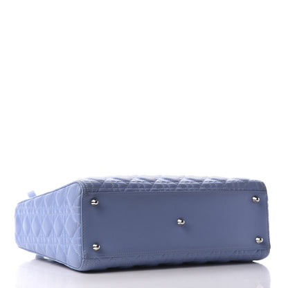 Christian Dior Lambskin Cannage Large Lady Dior Jean 4 of 8