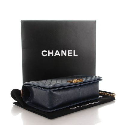 Chanel Caviar Quilted New Medium Boy Flap 4 of 7