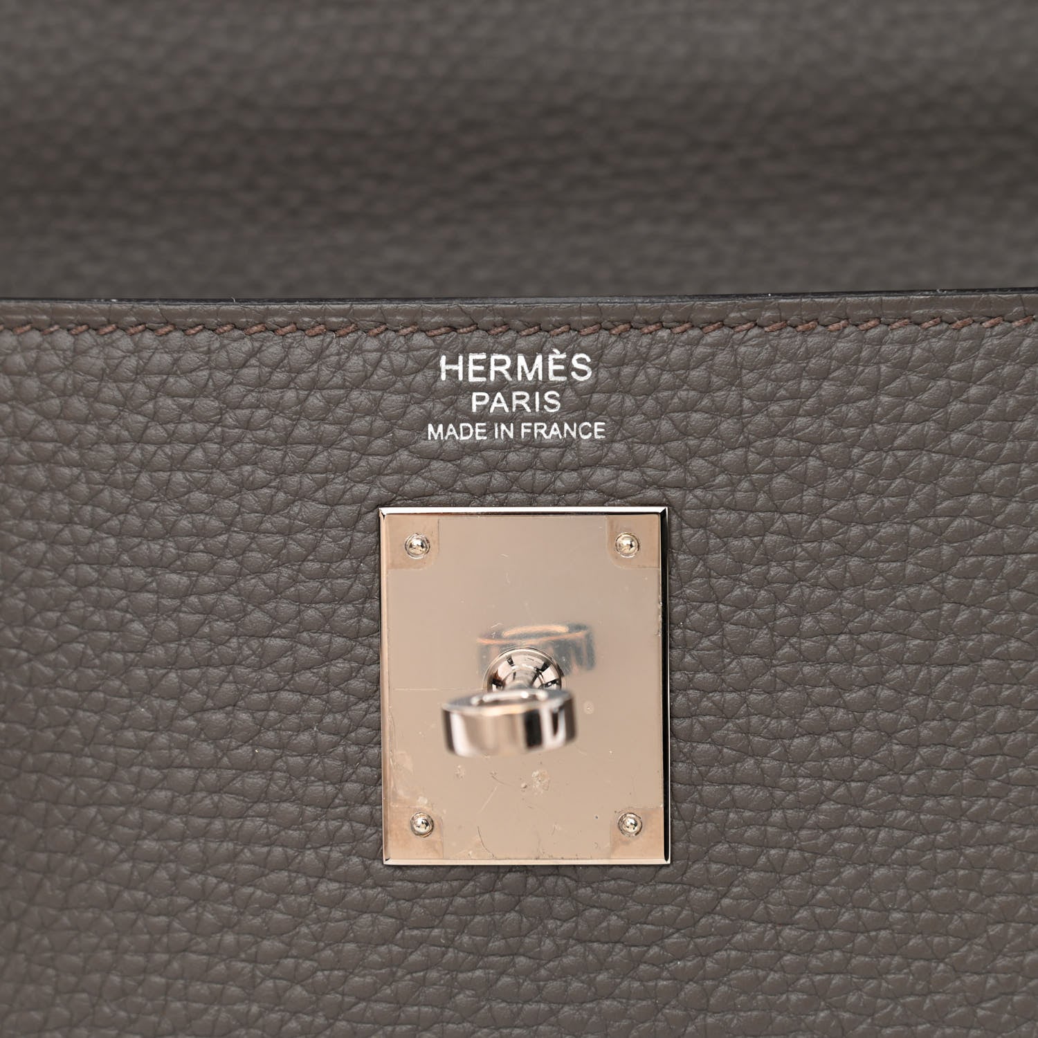 Hermes Togo Kelly Retourne 32 Etain 6 of 13
