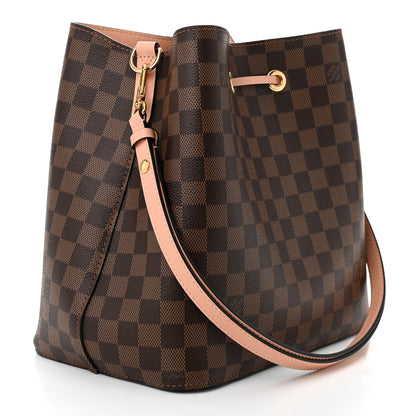 Louis Vuitton Damier Ebene Neonoe MM Venus Pink 3 of 9
