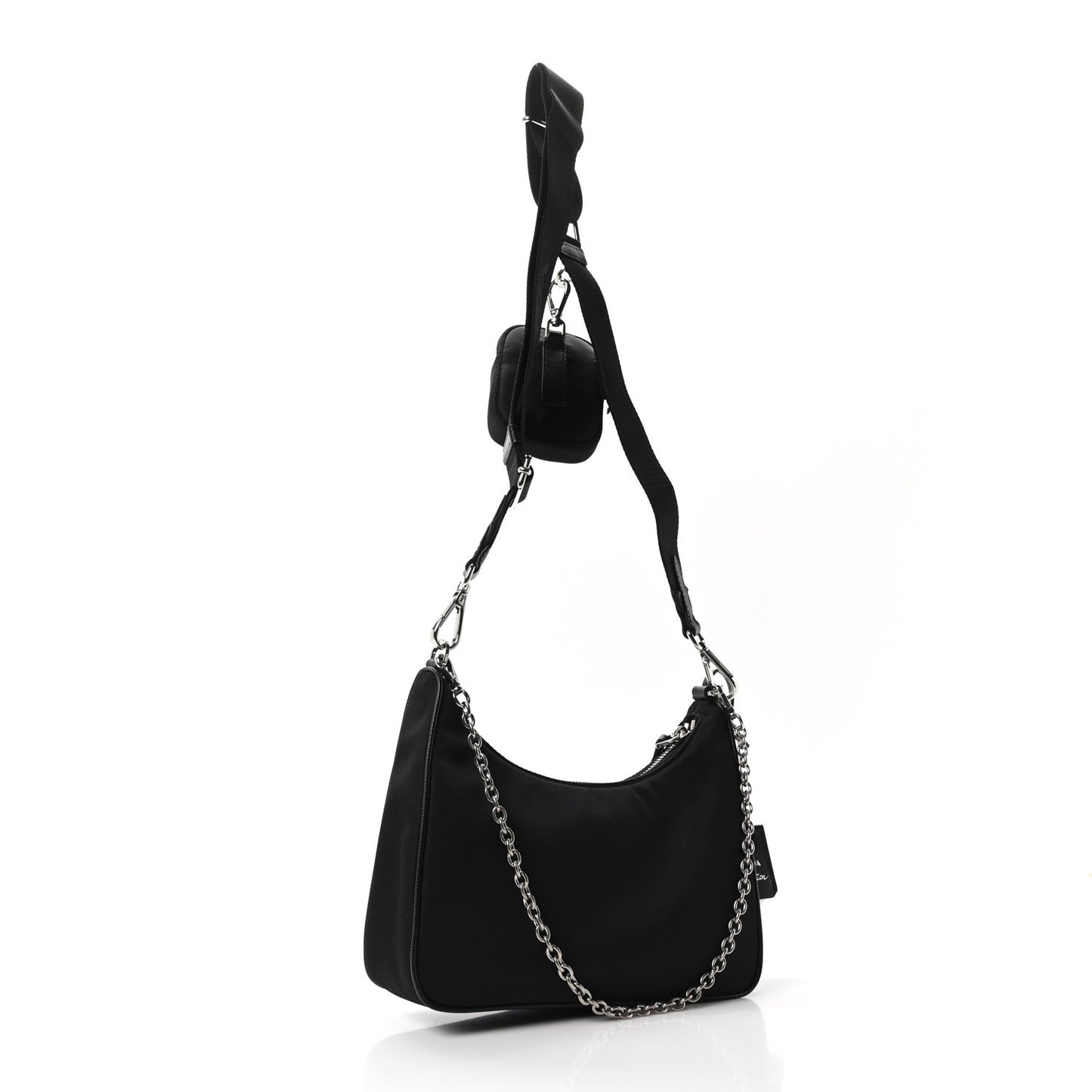 Nylon Re-Edition 2005 Shoulder Bag Black