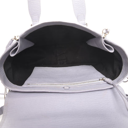 3.1 Phillip Lim 3.1 Textured Calfskin Medium Pashli Satchel Lilac 5 of 13