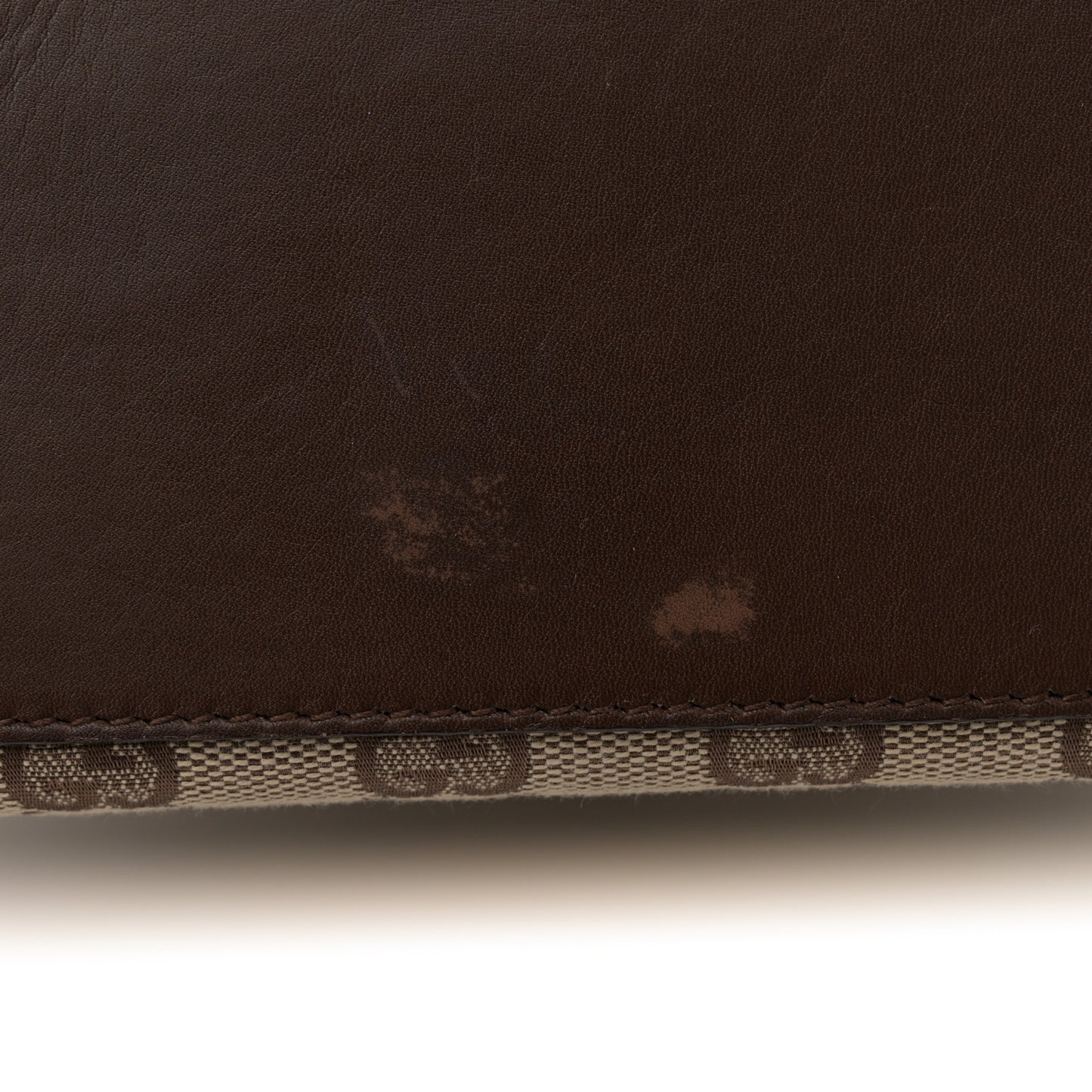 Monogram Large Bucket Tote Dark Brown
