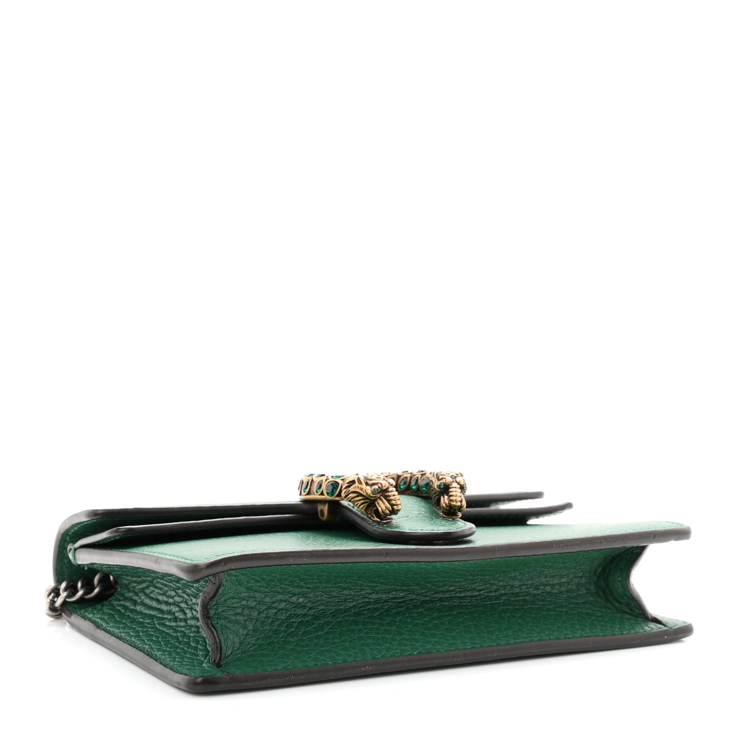 Calfskin Super Mini Dionysus Shoulder Bag Emerald