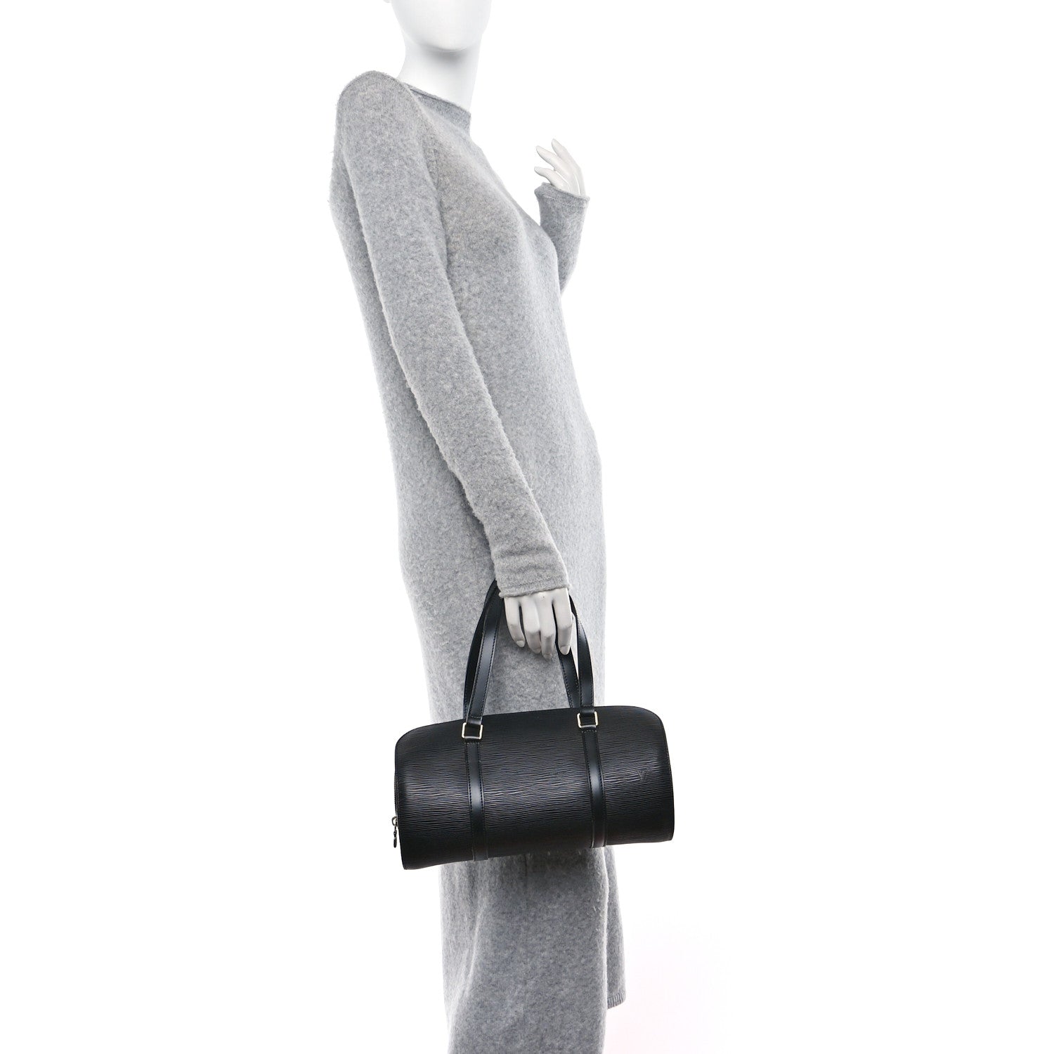 Louis Vuitton Epi Soufflot Black 2 of 11