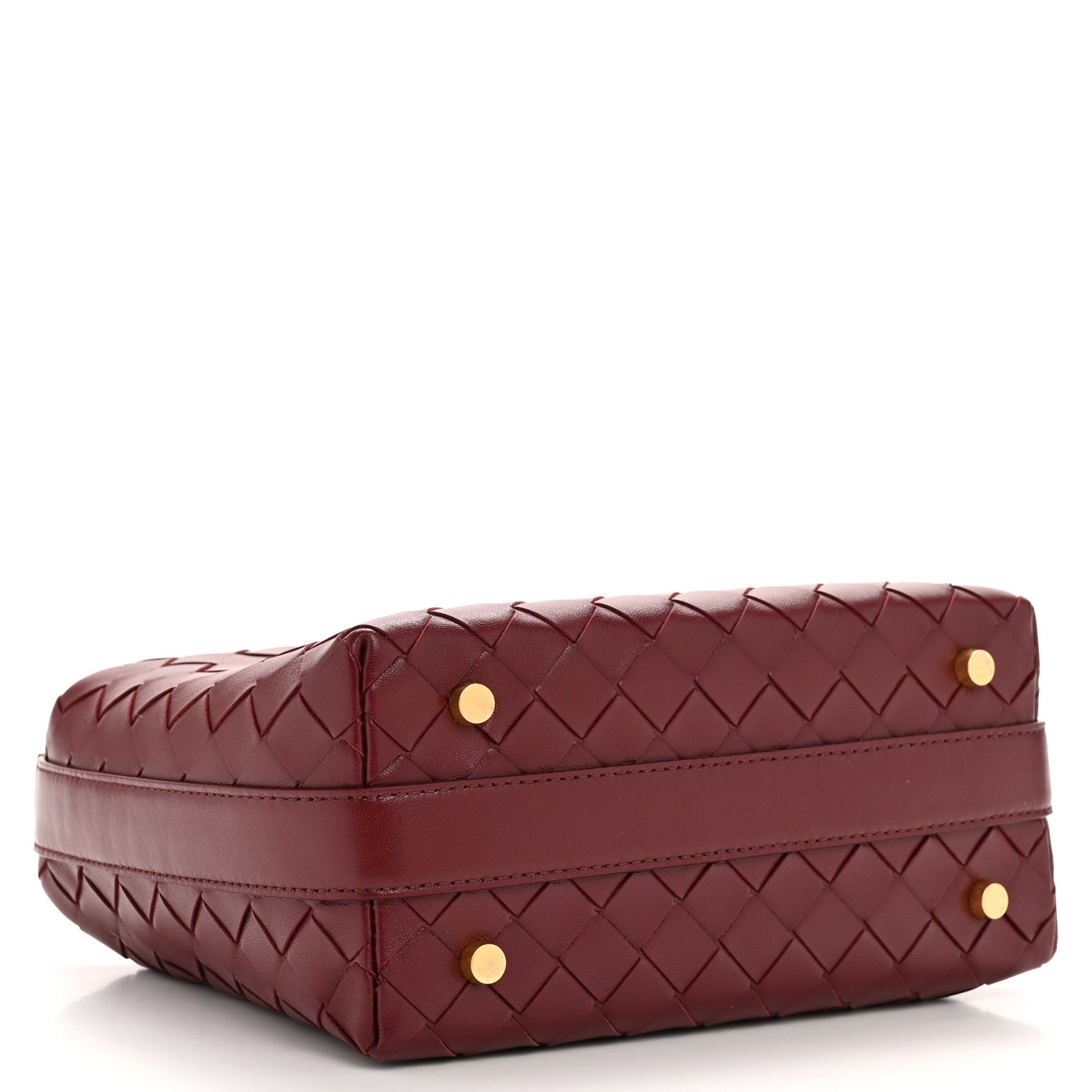 Bottega Veneta Calfskin Nappa Intrecciato Mini Wallace Barolo 4 of 11