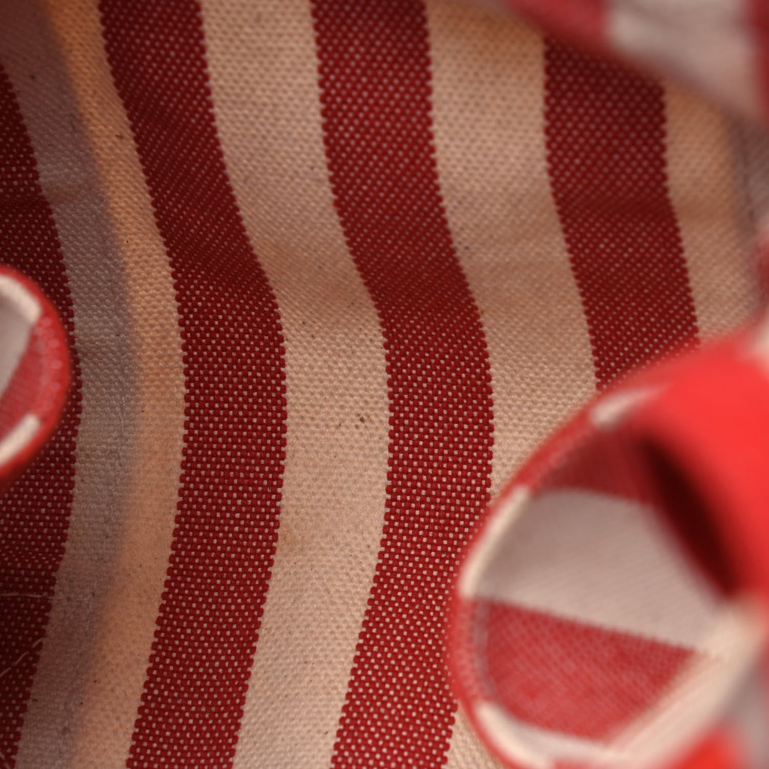 Hermes Canvas Striped Cannes MM 6 of 12