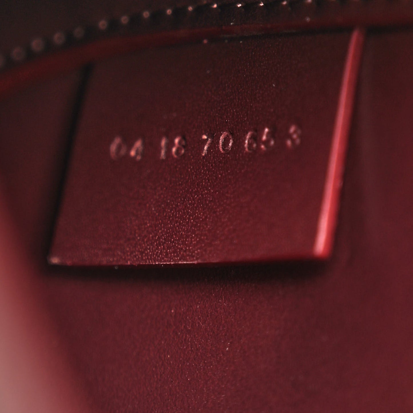 Calfskin Small Tess Bag Burnt Brown