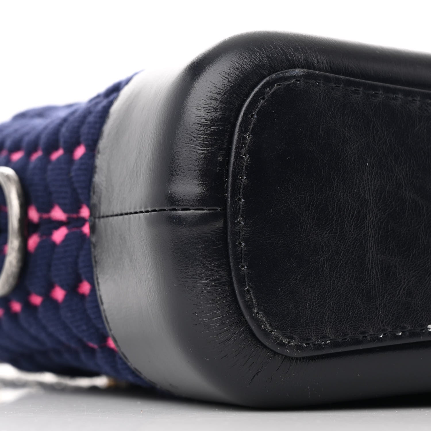 Chanel Wool Calfskin Small Gabrielle Hobo Dark Navy 9 of 10