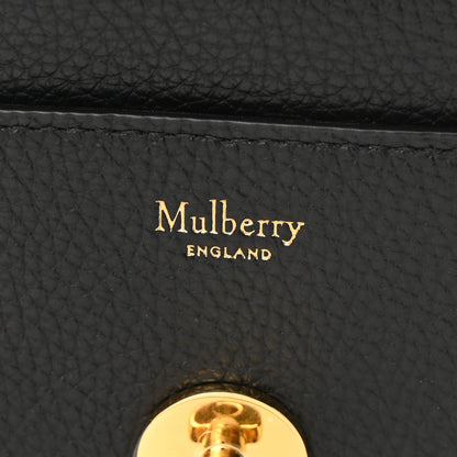 Mulberry Small Classic Grain Calfskin Small Darley Black 6 of 10