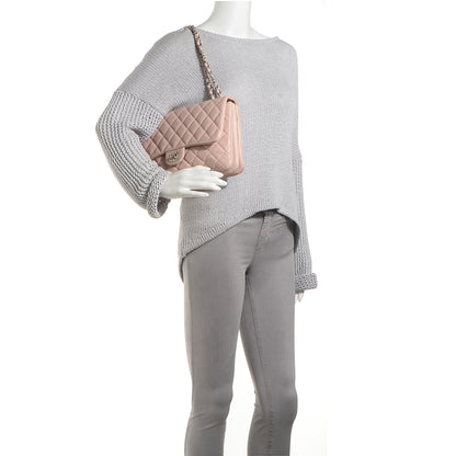 Chanel Lambskin Quilted 3 Jumbo Flap Light Pink 2 of 8