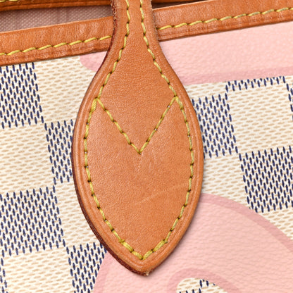 Louis Vuitton Damier Azur Tahitienne Neverfull MM 21 of 22