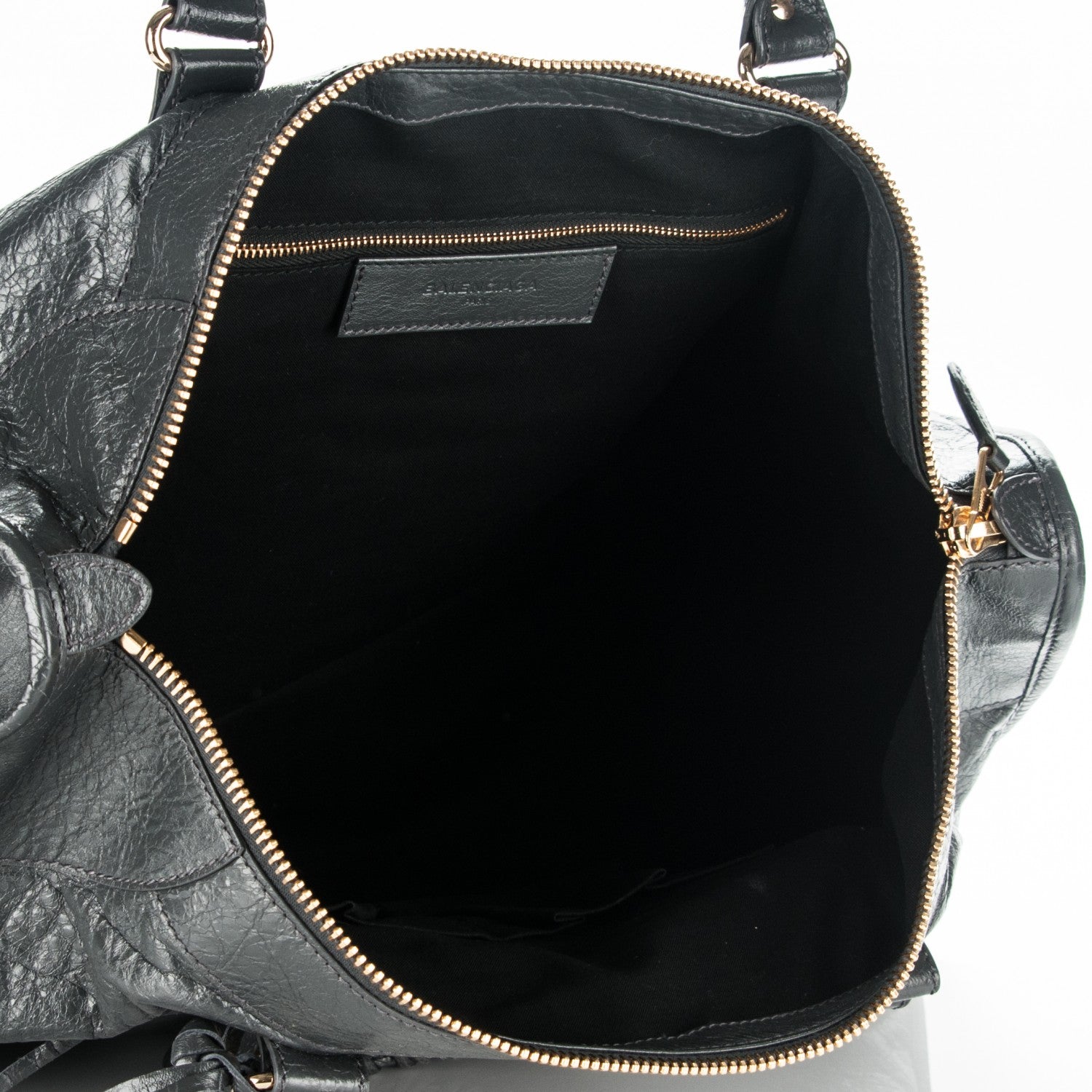 Balenciaga Agneau Giant 12 Gold Hardware Work Gris Fossile 5 of 7