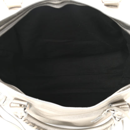 Balenciaga Agneau Classic Silver Hardware City Silver 5 of 10