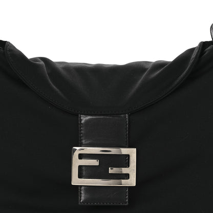 Fendi Nylon Baguette Bag Black 8 of 12