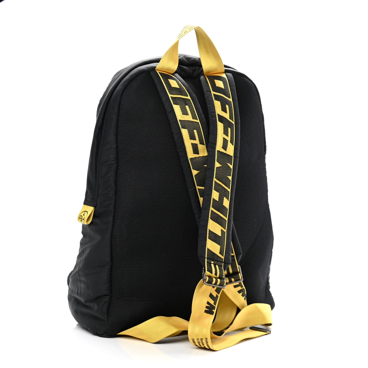 Off-White Nylon Industrial Puffy Backpack Black 3 of 12