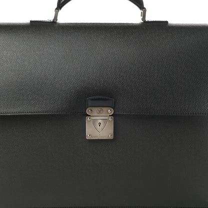 Louis Vuitton Taiga Neo Robusto 2 Compartment Briefcase Black 7 of 15