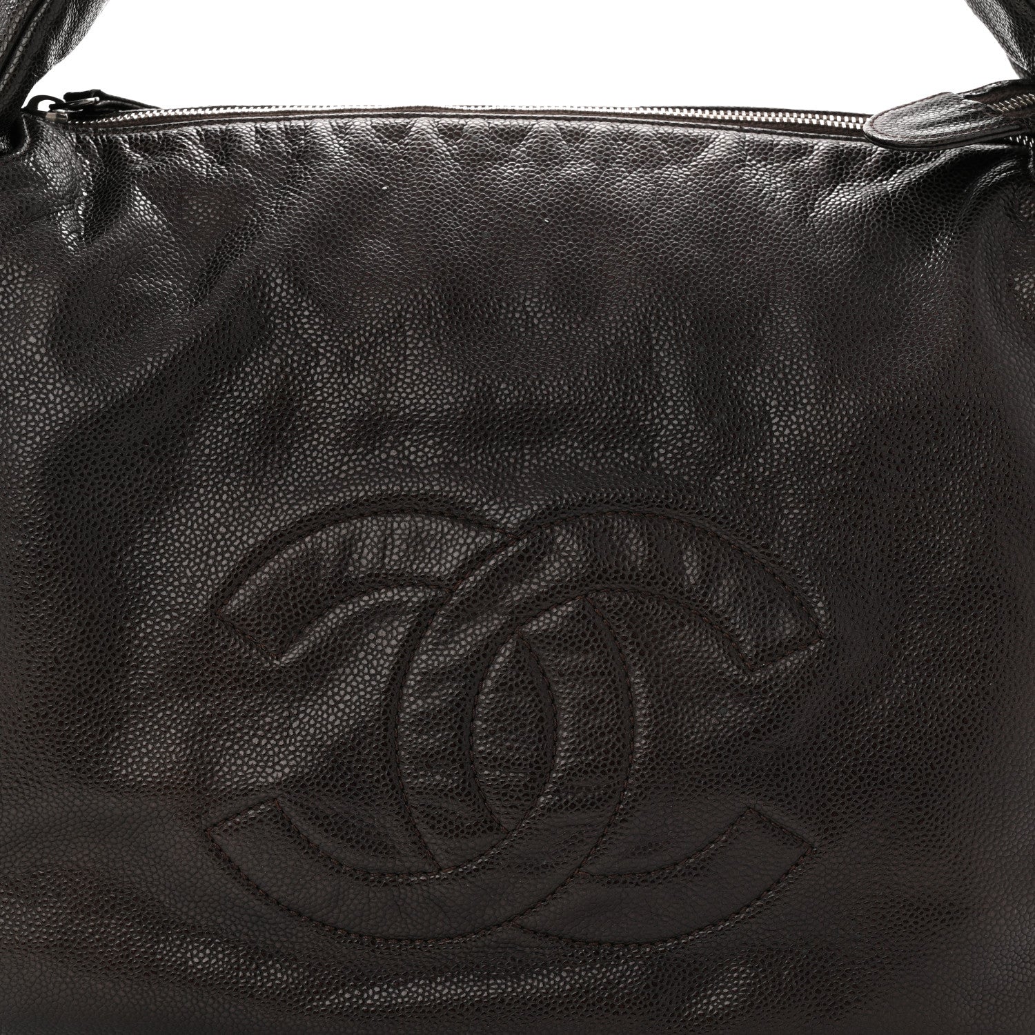 Chanel Caviar 31 Hobo Dark Brown 8 of 10