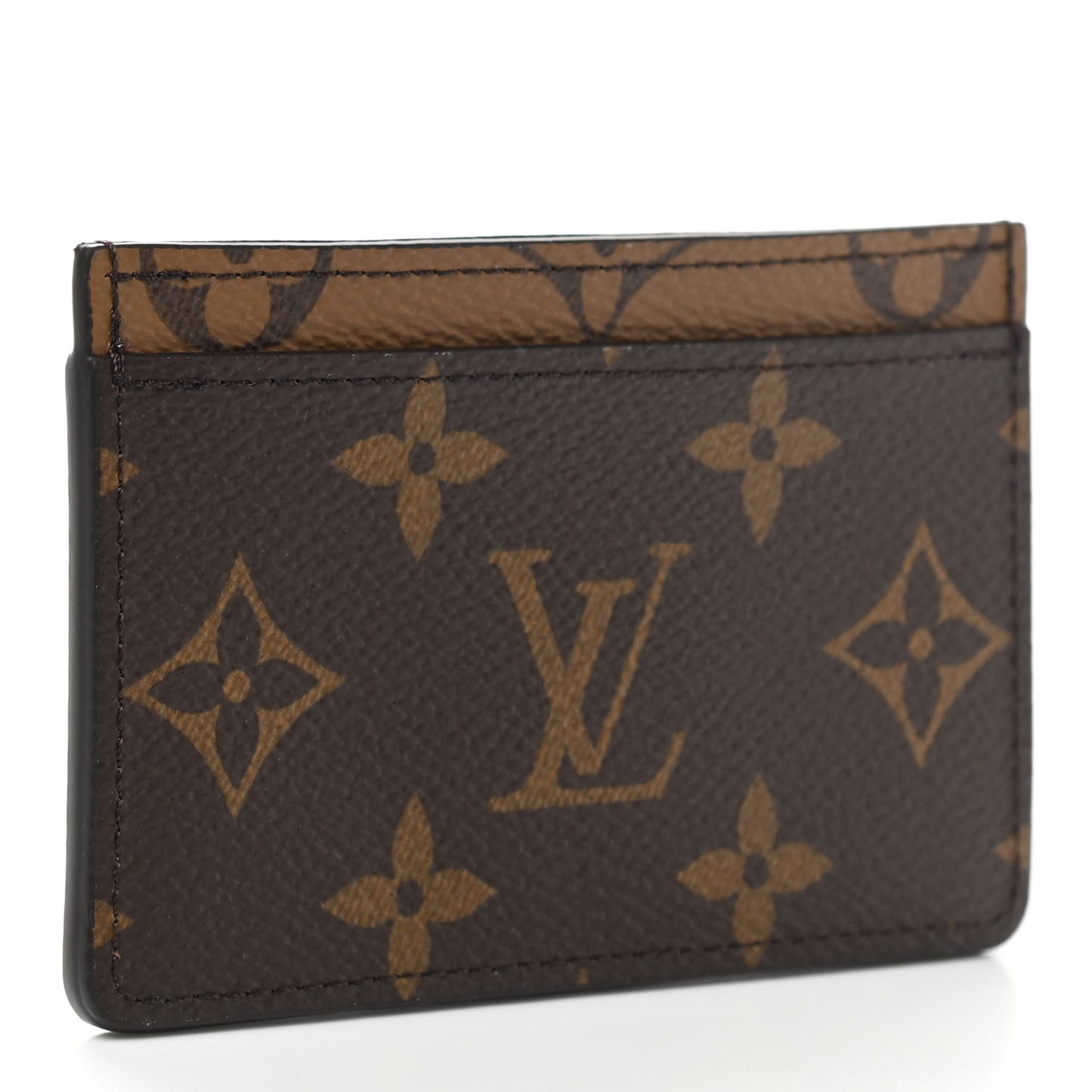Reverse Monogram Card Holder