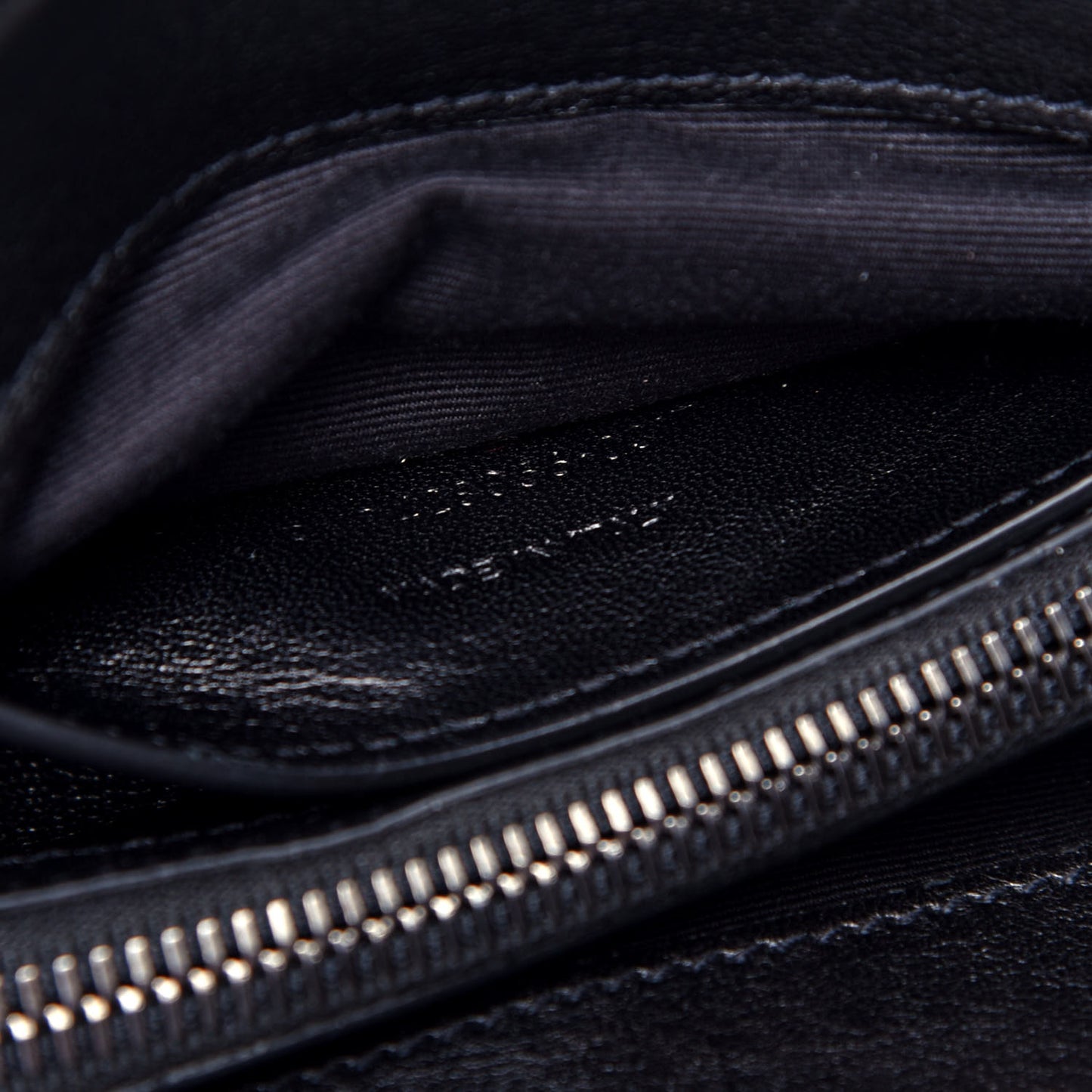 Calfskin Matelasse Diamond Quilted Monogram Medium College Bag Black