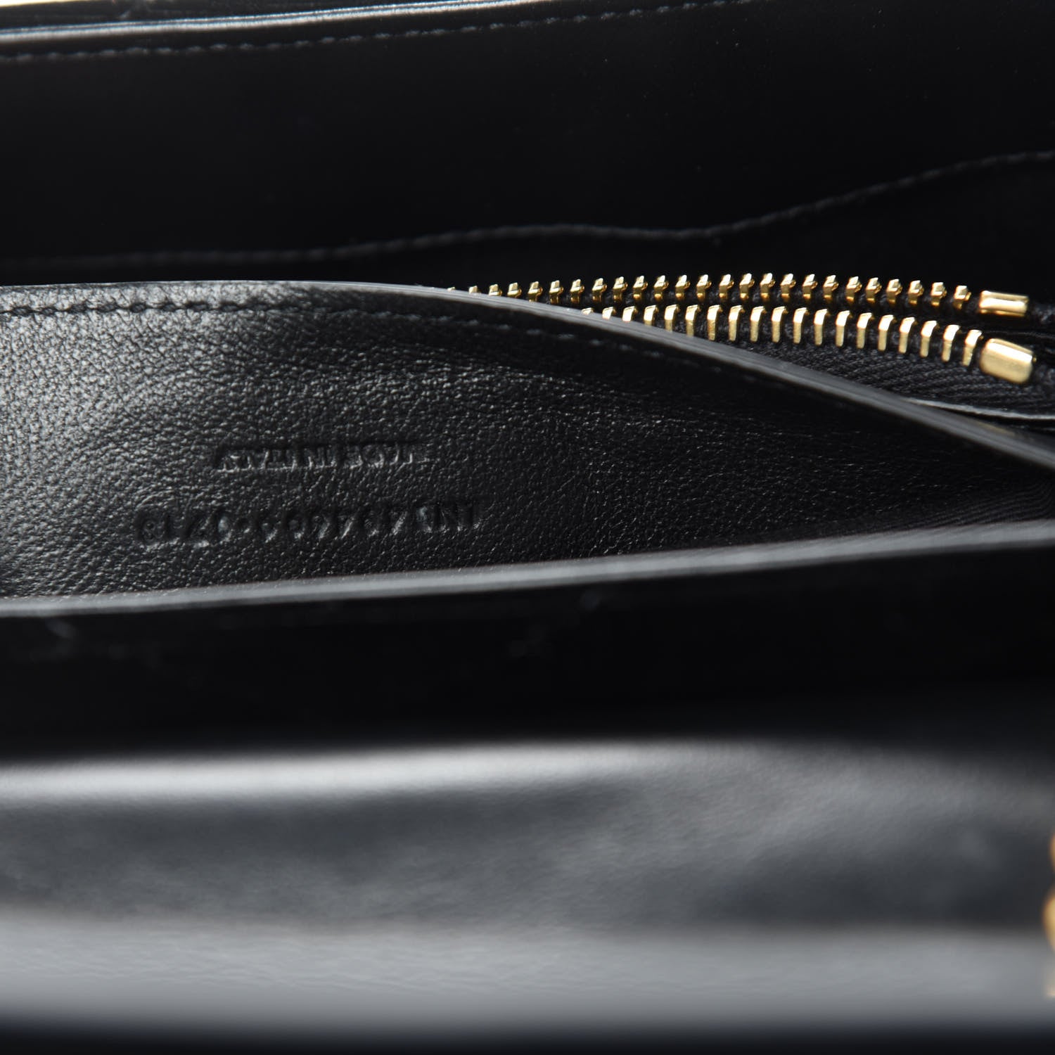 Saint Laurent Velvet Y Quilted Monogram Small Loulou Chain Satchel Black 10 of 11
