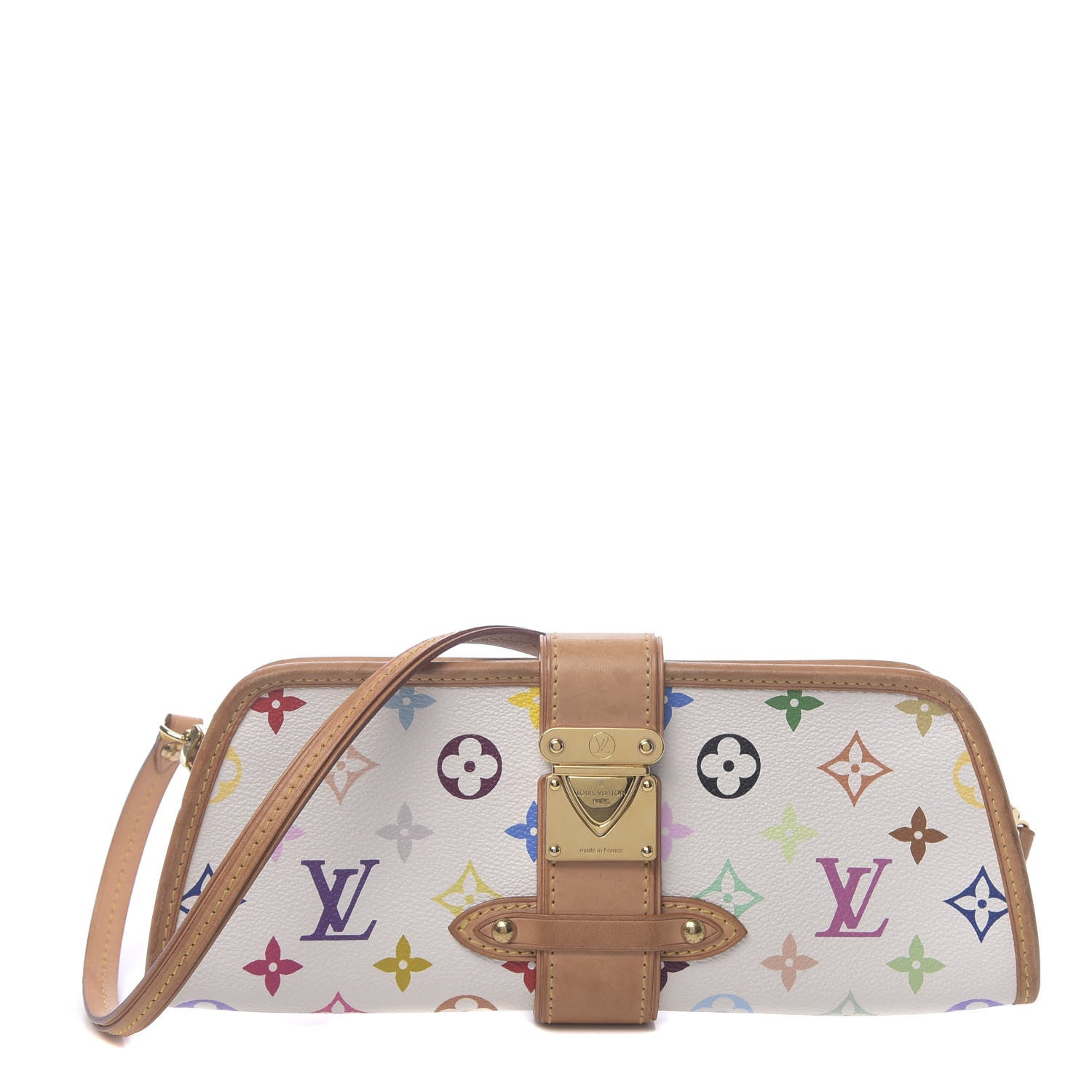 Louis Vuitton Monogram Multicolor Shirley White 1 of 12