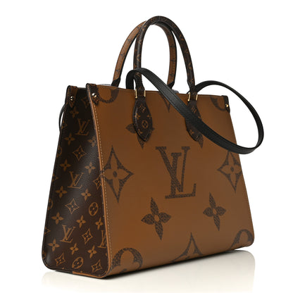 Louis Vuitton Reverse Monogram Giant Onthego MM 3 of 8