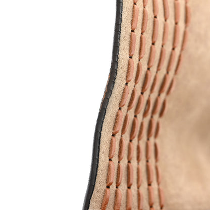 Chloe Calfskin Medium Braided Hudson Double Carry Shoulder Bag Caramel 14 of 15