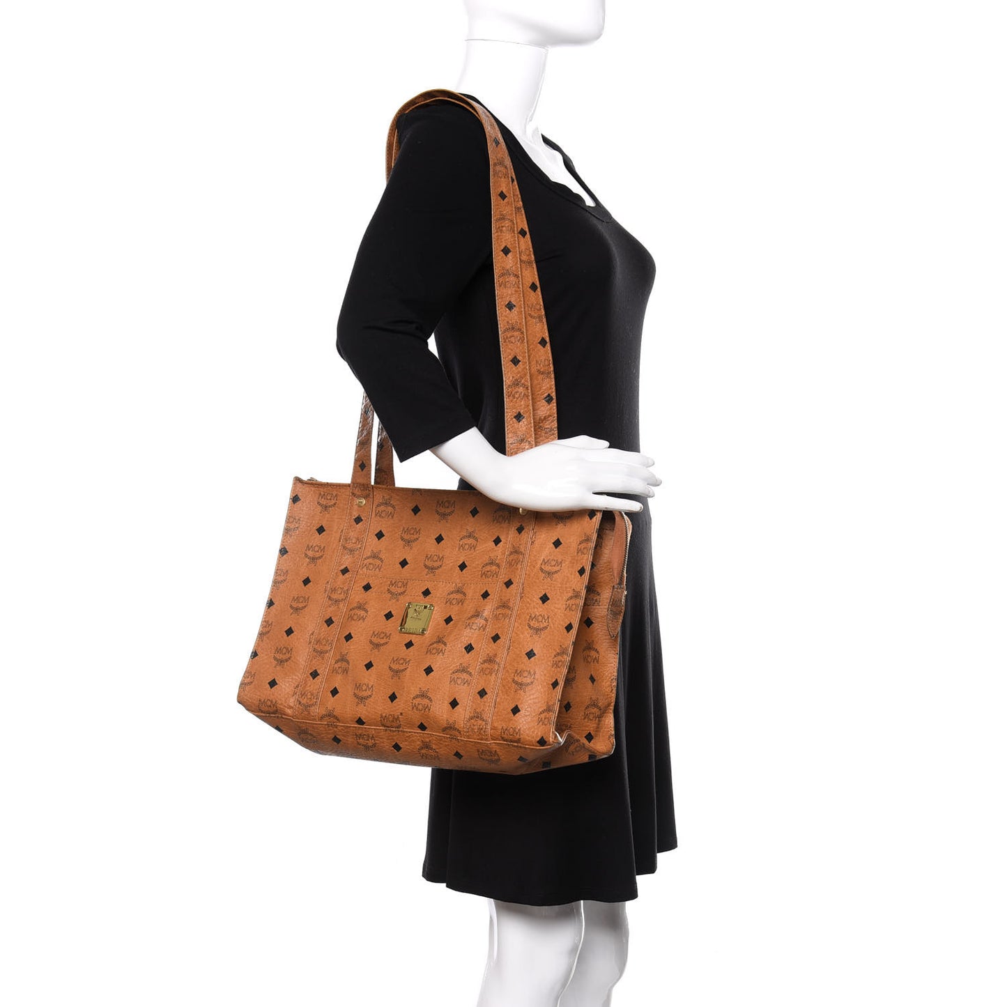 Visetos Shopper Tote Cognac
