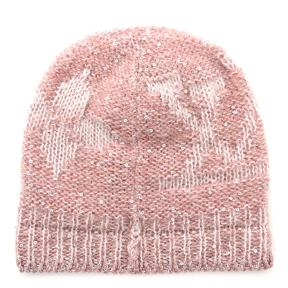 Louis Vuitton Monogram Glitter Sunset Beanie Hat Aurore 3 of 5