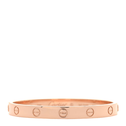 Cartier 18K Pink Gold LOVE Bracelet 16 1 of 8