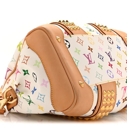 Louis Vuitton Monogram Multicolor Courtney MM White 8 of 9