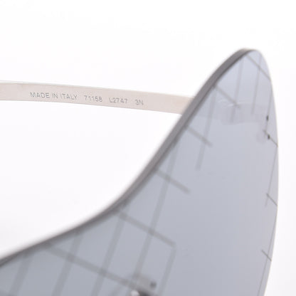 Chanel Shield Runway Sunglasses 2747 Silver Grey 5 of 9
