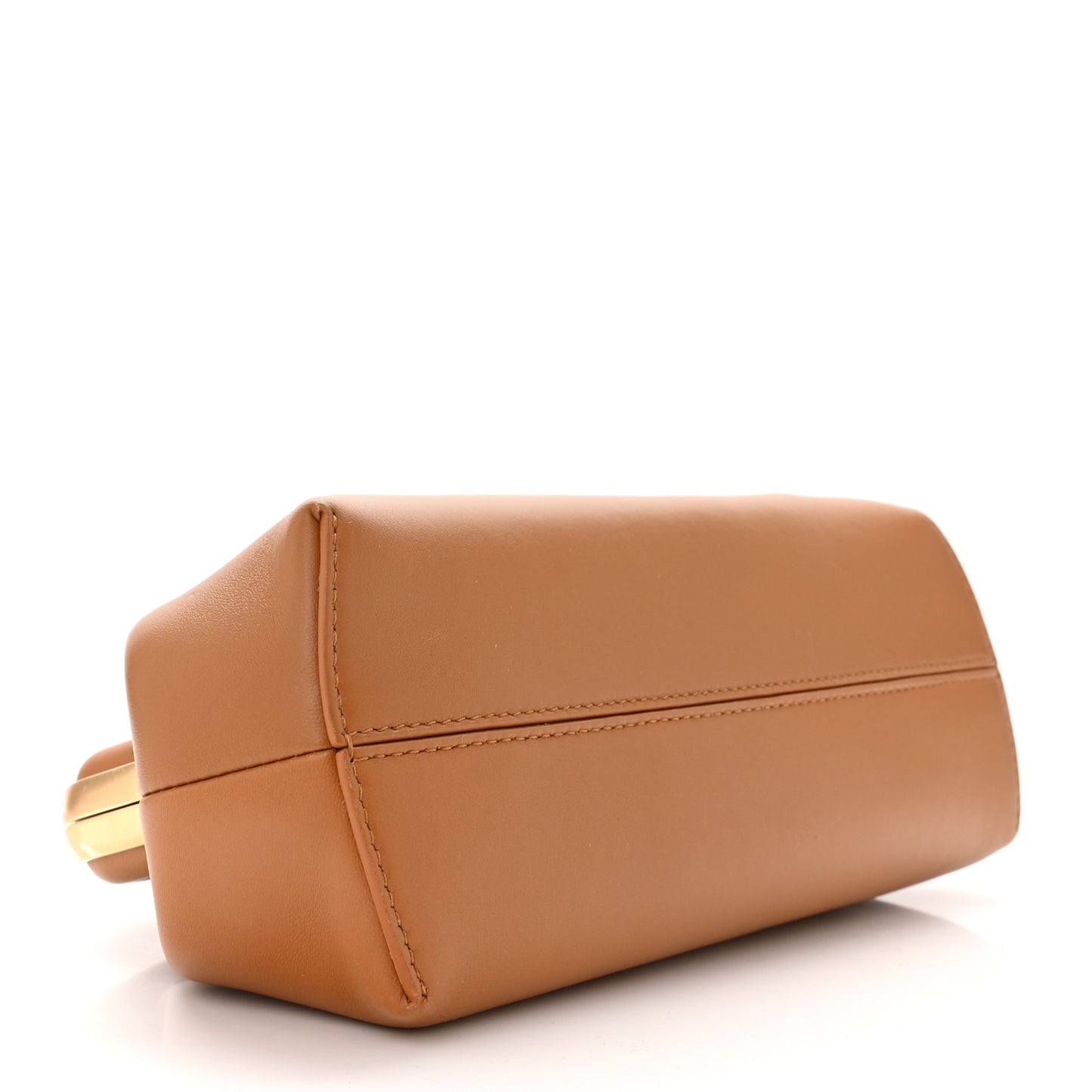 Shiny Nappa Small Fendi First Caramello