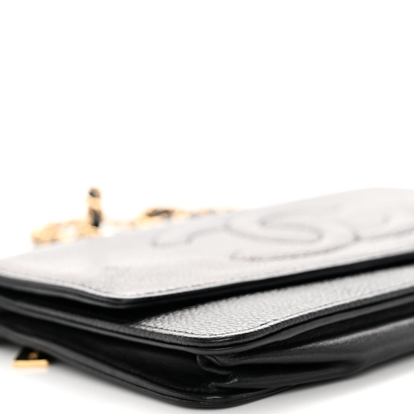 Caviar Timeless CC Wallet on Chain WOC Black